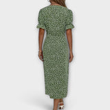 Berlin - Elegant Women's Floral Dress