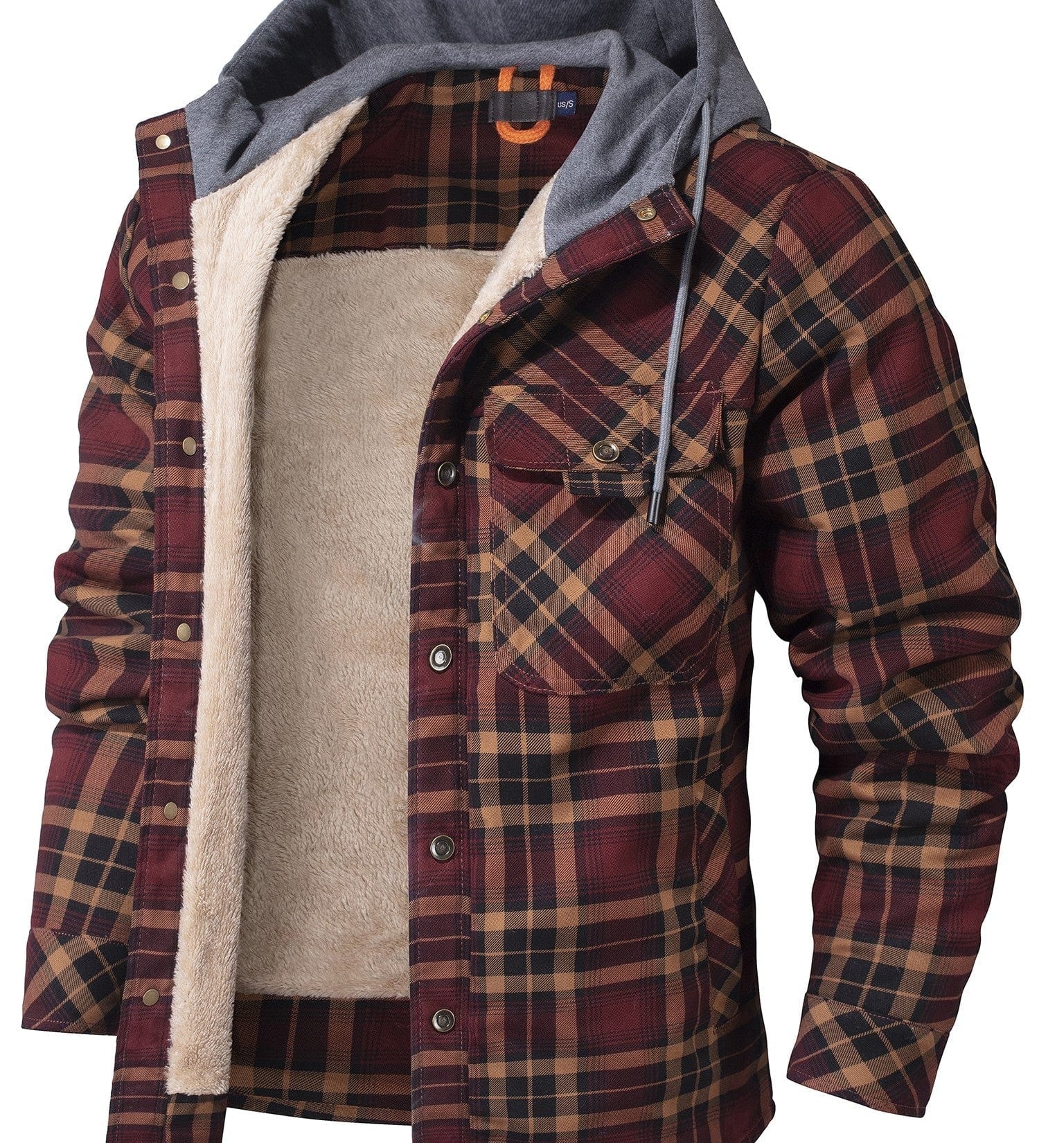 Haiden | Hooded Flannel Jacket
