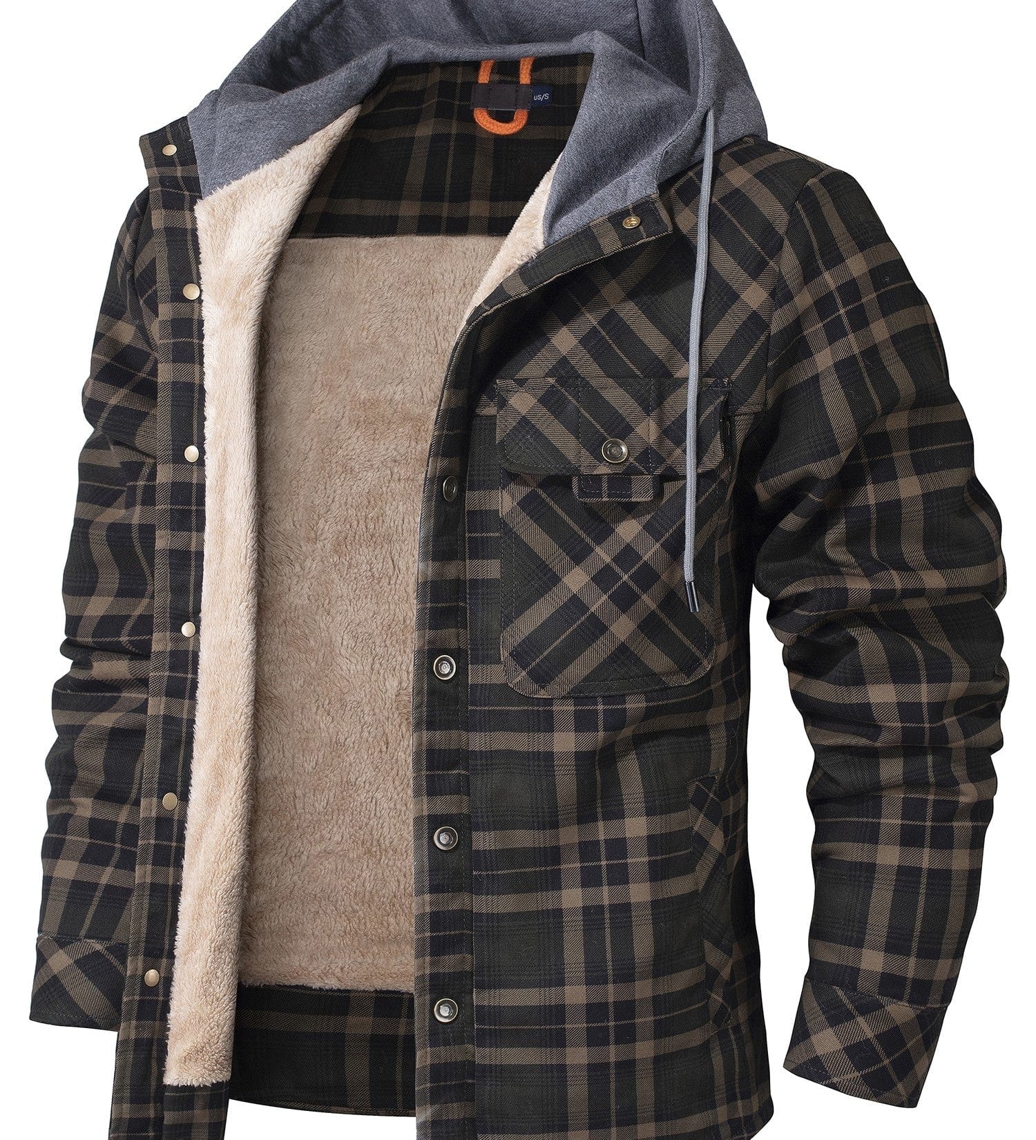 Haiden | Hooded Flannel Jacket