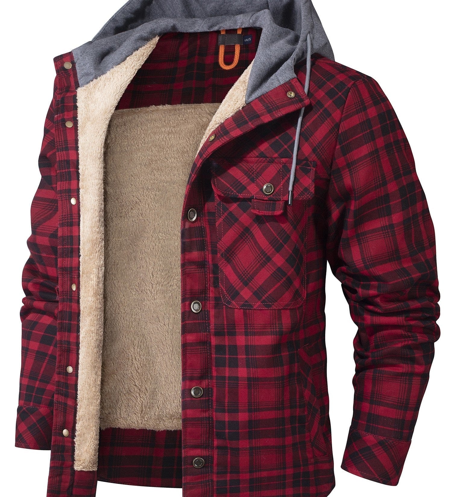 Haiden | Hooded Flannel Jacket