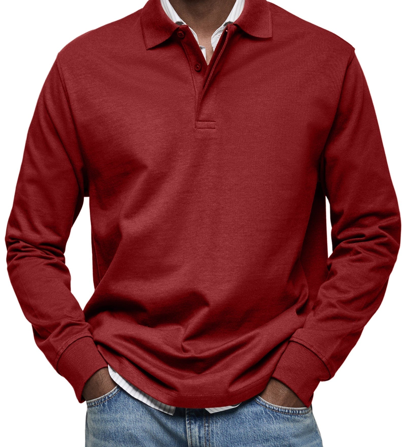 Alexandre | Casual Long Sleeve Polo