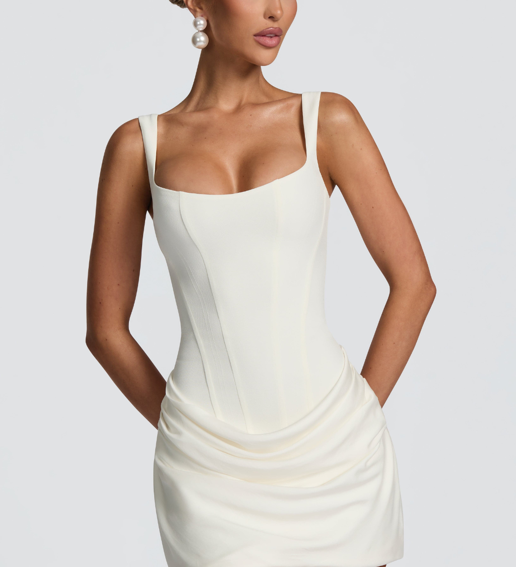 Lucia – Sculpted Hourglass Mini Dress