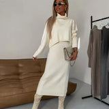 Rosie - Elegant Jumper Dress Co-ord