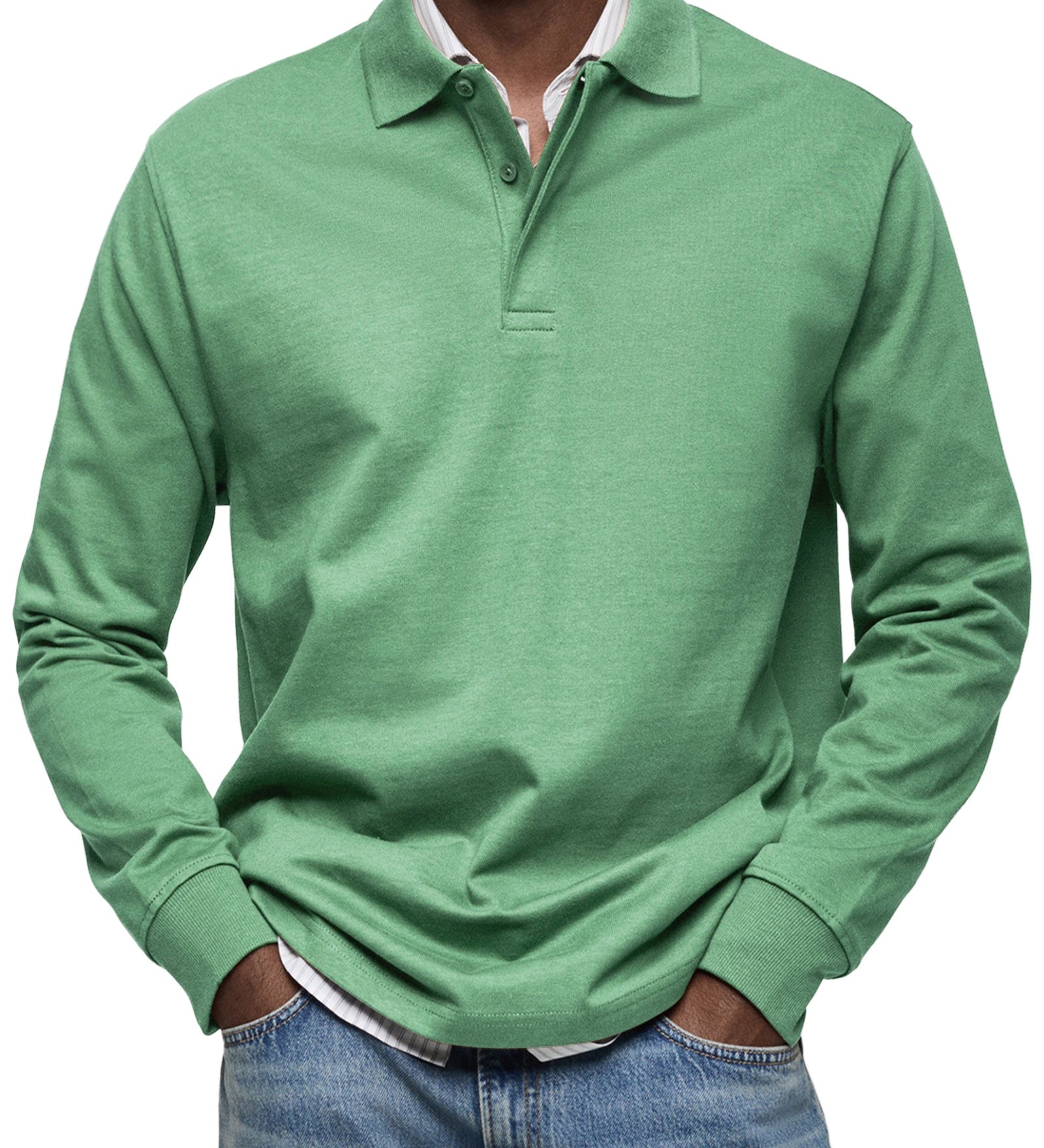 Alexandre | Casual Long Sleeve Polo