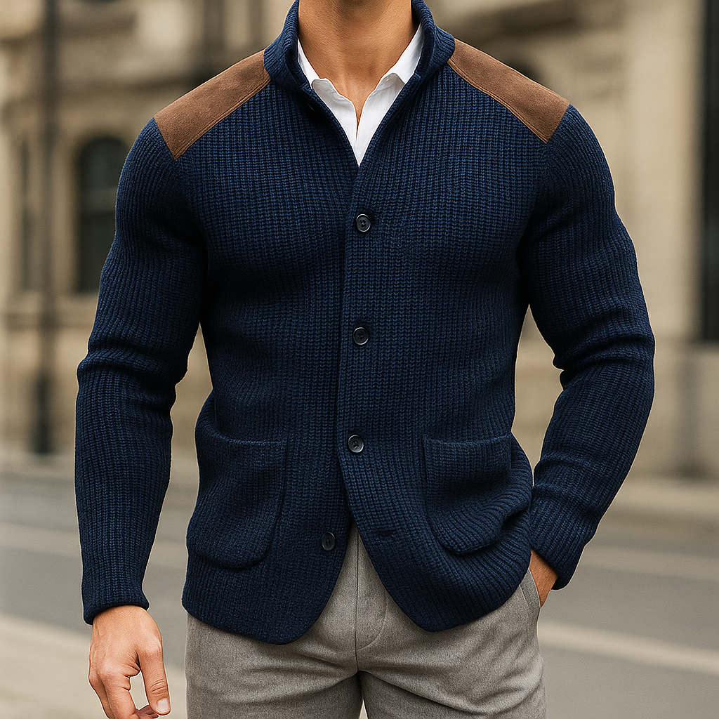 Jenson | Textured Knit Blazer