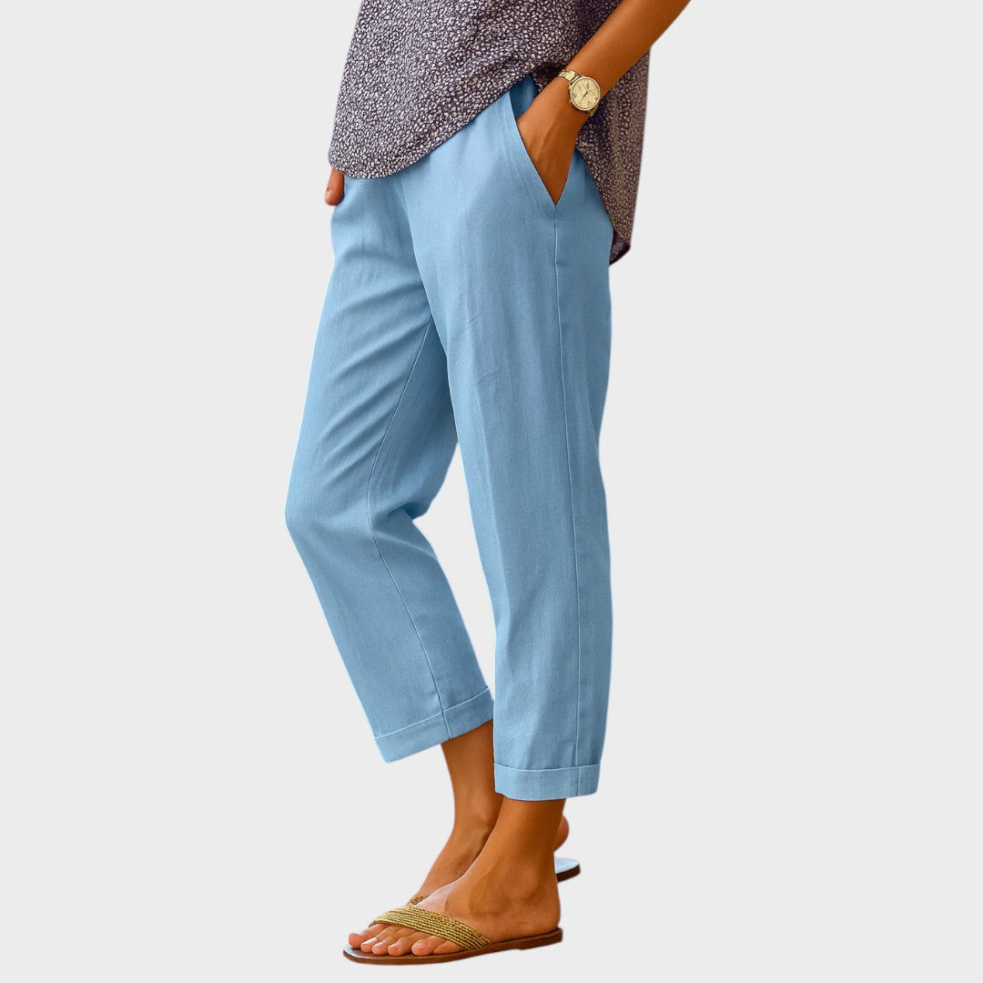 Nina | Elegant Lightweight Trousers