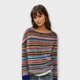 Manonin - Casual & Cosy Striped Sweater