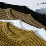 Brandon | Premium Honeycomb Sweater