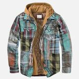 Jamie | Patchwork checked jacket