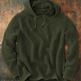Leon | Elegant Men's Knit Hoodie