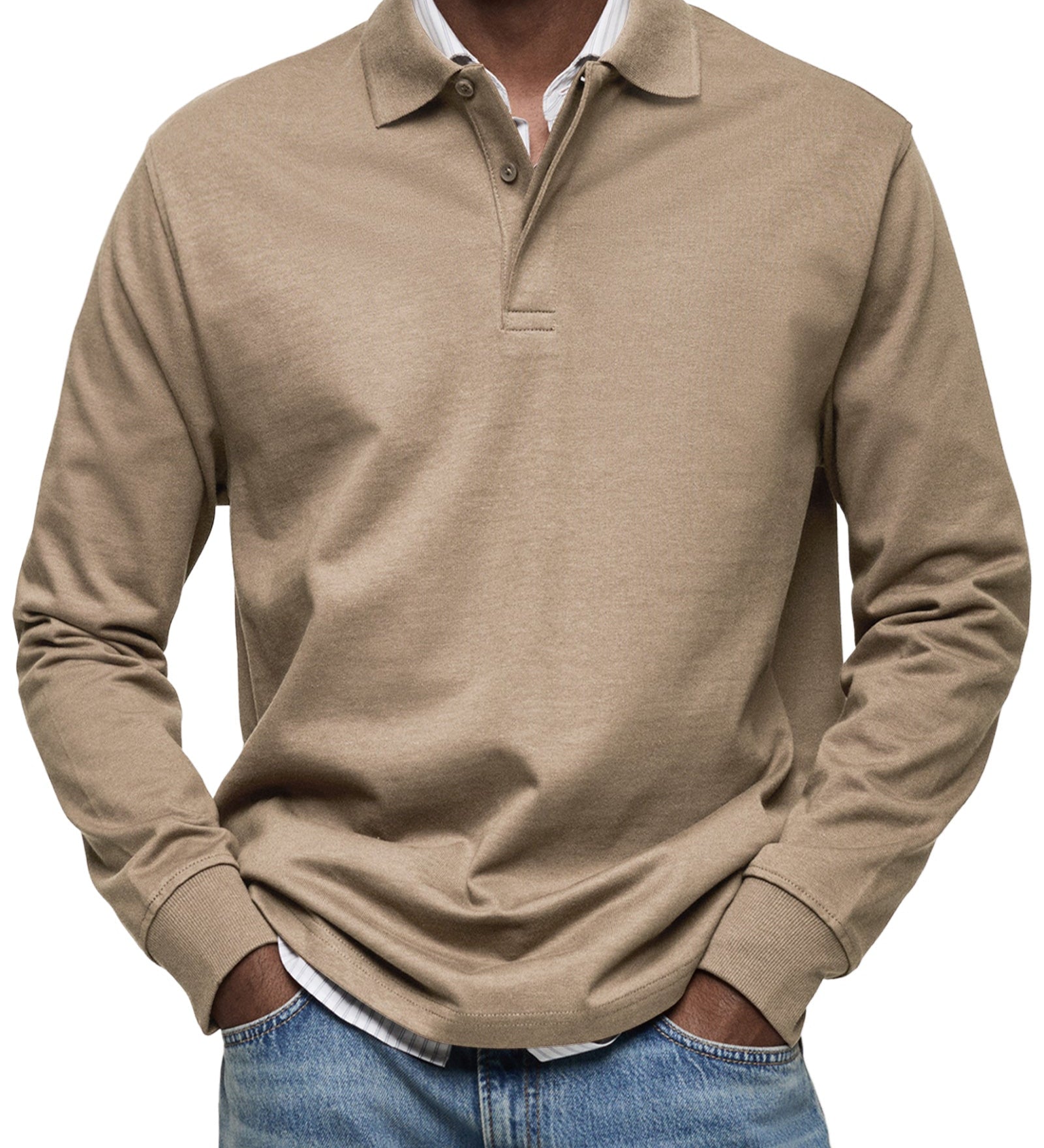 Alexandre | Casual Long Sleeve Polo