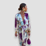 Lauren | Elegant V-Neck Dress