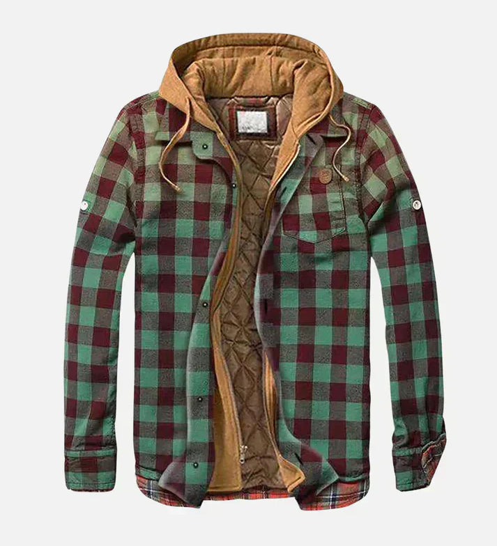 Jamie | Patchwork checked jacket