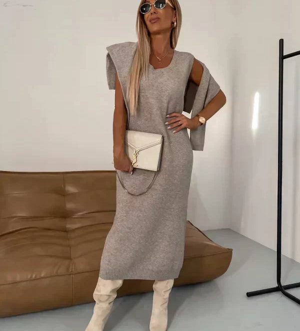 Rosie - Elegant Jumper Dress Co-ord