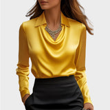 Elin | Elegant Satin Blouse