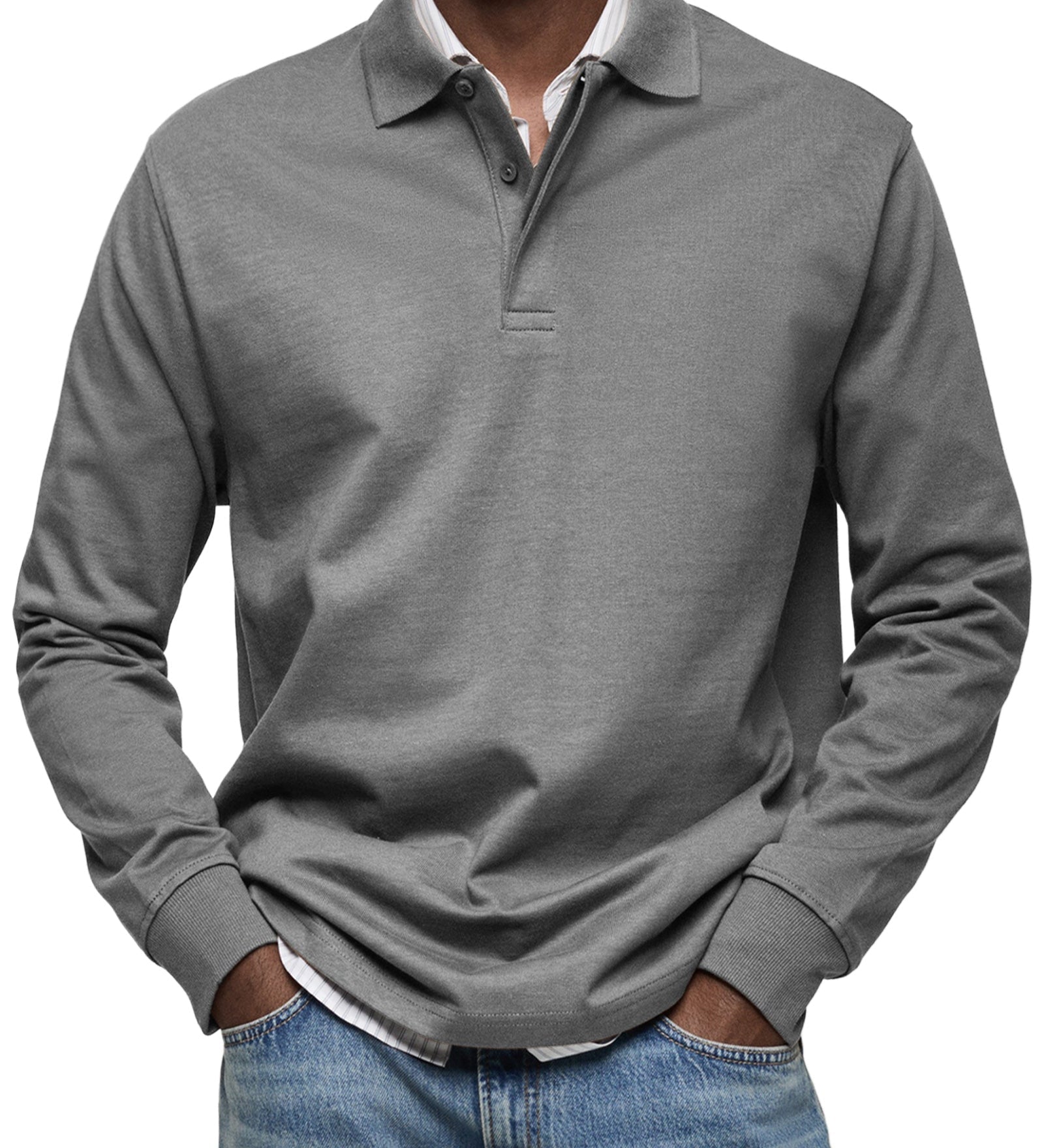 Alexandre | Casual Long Sleeve Polo