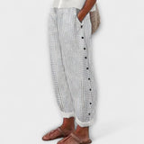 Mila – Striped Summer Trousers