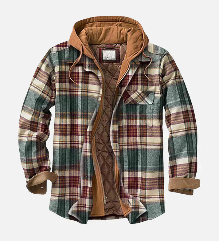 Jamie | Patchwork checked jacket