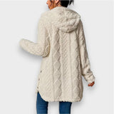 Charlotte | Plush Hooded Cardigan