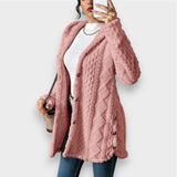 Charlotte | Plush Hooded Cardigan