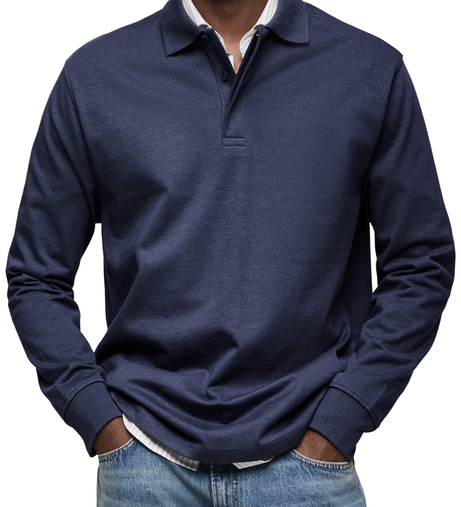 Alexandre | Casual Long Sleeve Polo