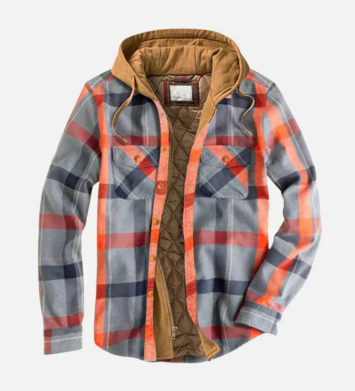 Jamie | Patchwork checked jacket