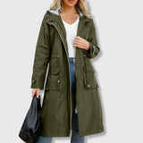 Julia | Stylish Trench Coat with Hood