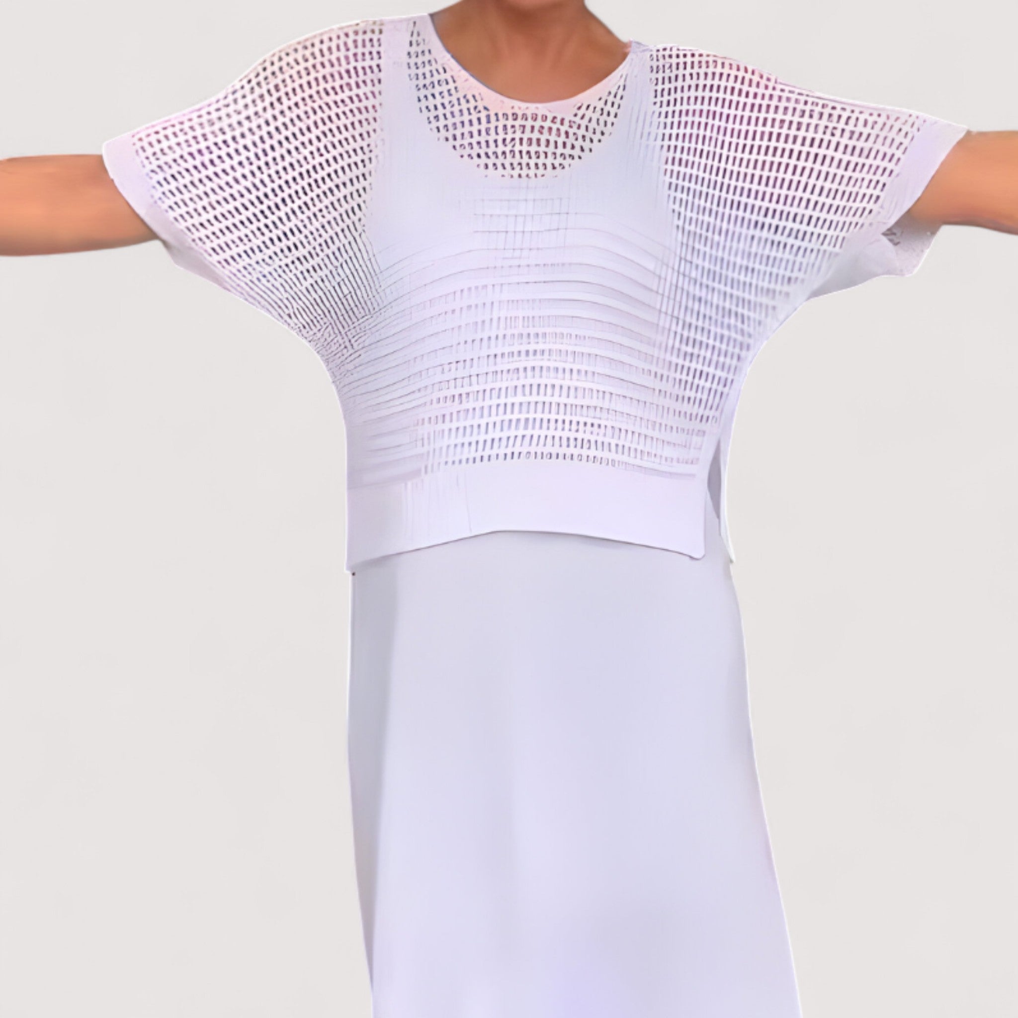 Elina | Summer Dress with Knitted Top