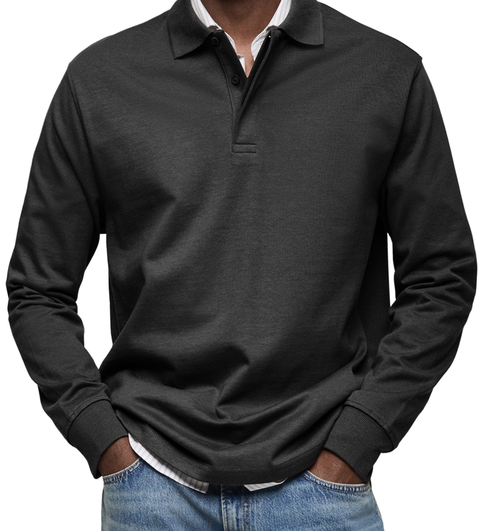 Alexandre | Casual Long Sleeve Polo