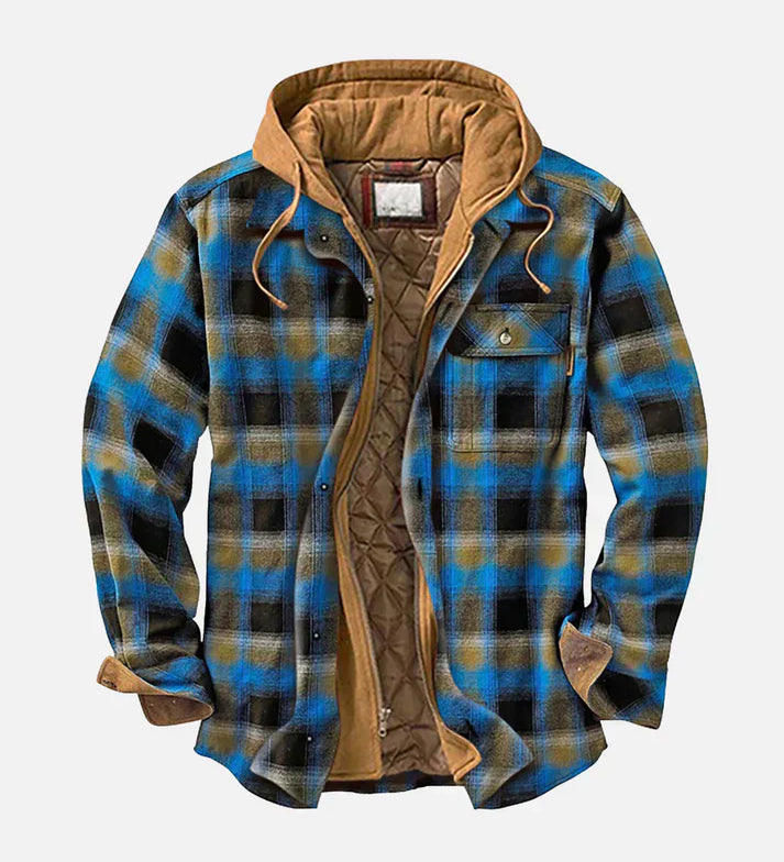 Jamie | Patchwork checked jacket