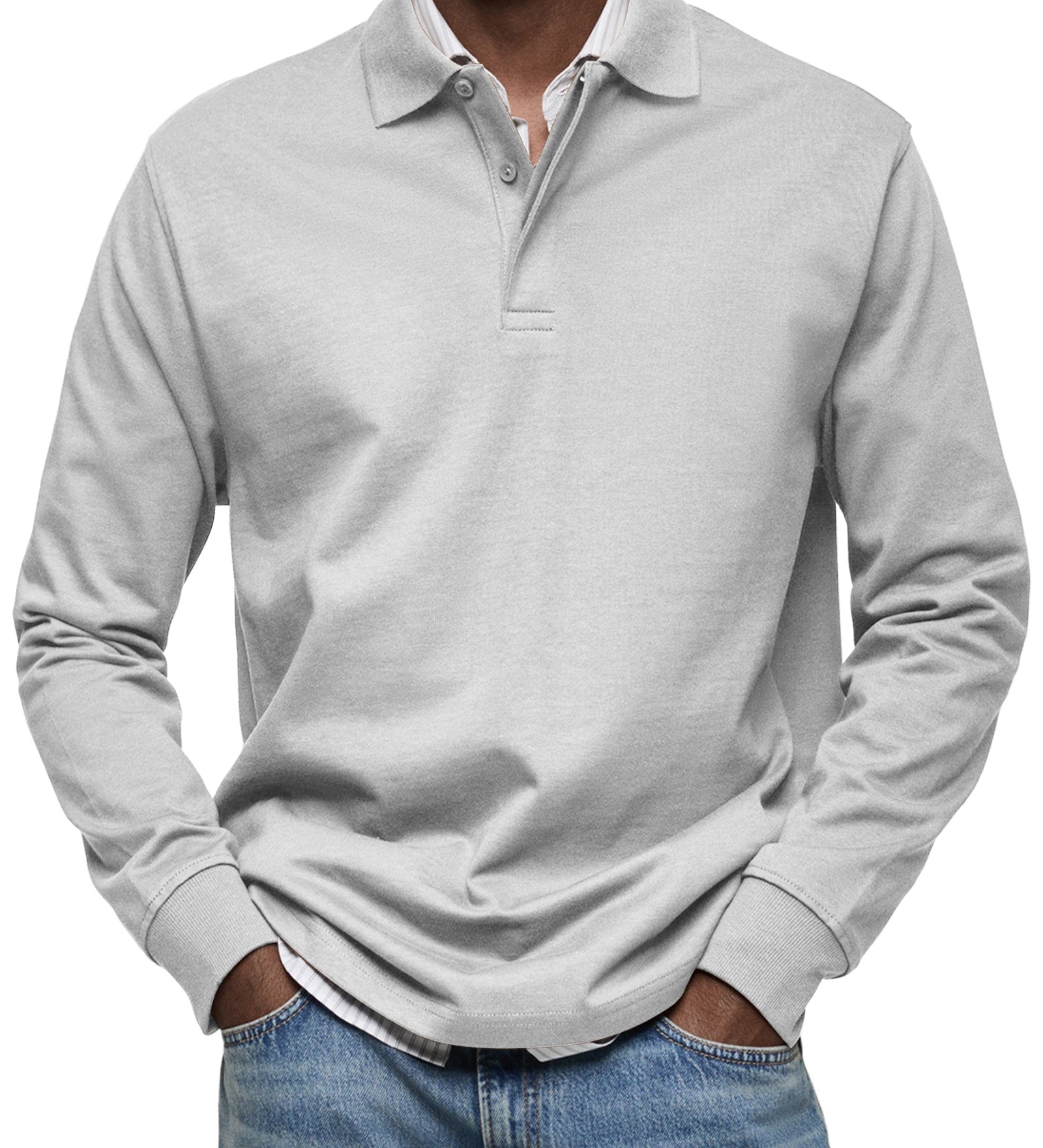 Alexandre | Casual Long Sleeve Polo