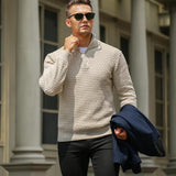 Arlo | Textured zip-up Sweater