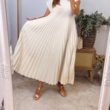 Ida™ – Pleated Maxi Dress