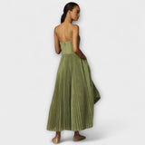 Marilyn - Midi Skirt Dress in Tulle with Bustier Design