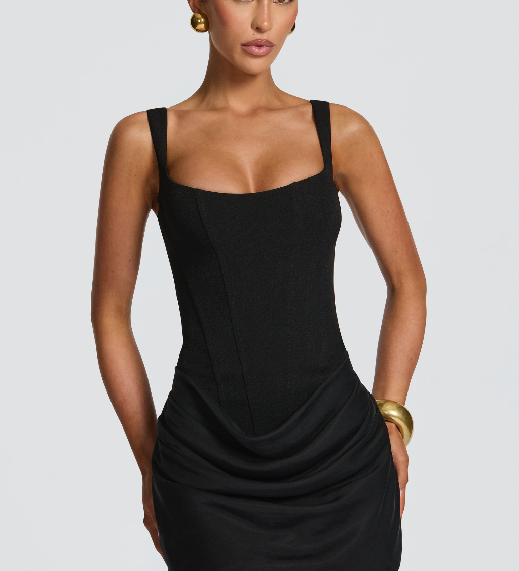 Lucia – Sculpted Hourglass Mini Dress