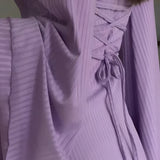 Elegant Knitted Maxi Dress