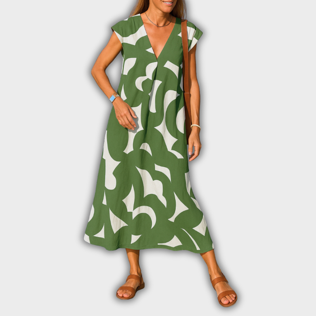 Valérie | V-loops Dress