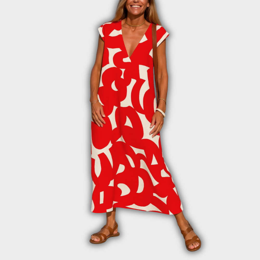 Valérie | V-loops Dress