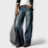 Cess – Denim Trousers with Wide Legs