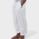 Clara – Trousers with Soft Waistband and Practical Side Pockets