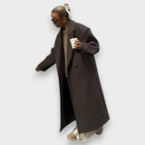 Viola | Oversized Coat in Wool Blend