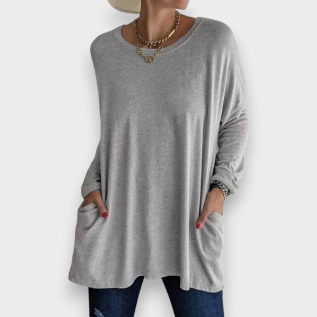 Aelira | Casual Long Sleeve Top