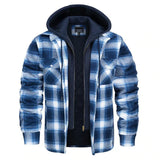 Joel | Checked Hooded Jacket