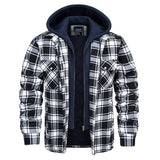 Joel | Checked Hooded Jacket