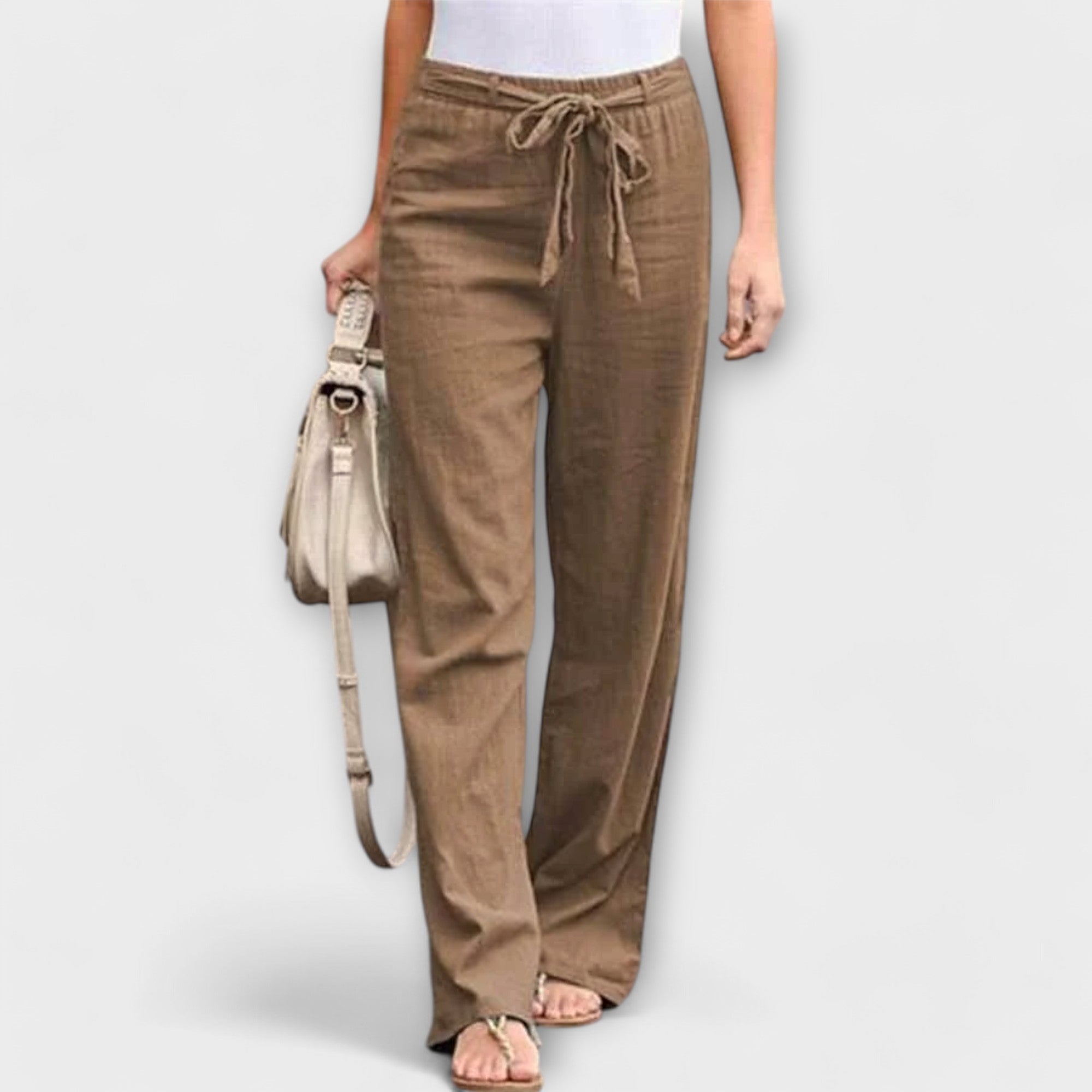 Loreen – Light Linen Trousers