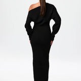 Solara – Luxe Off-Shoulder Dress