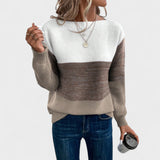 Camille | Colour Block Knit Jumper