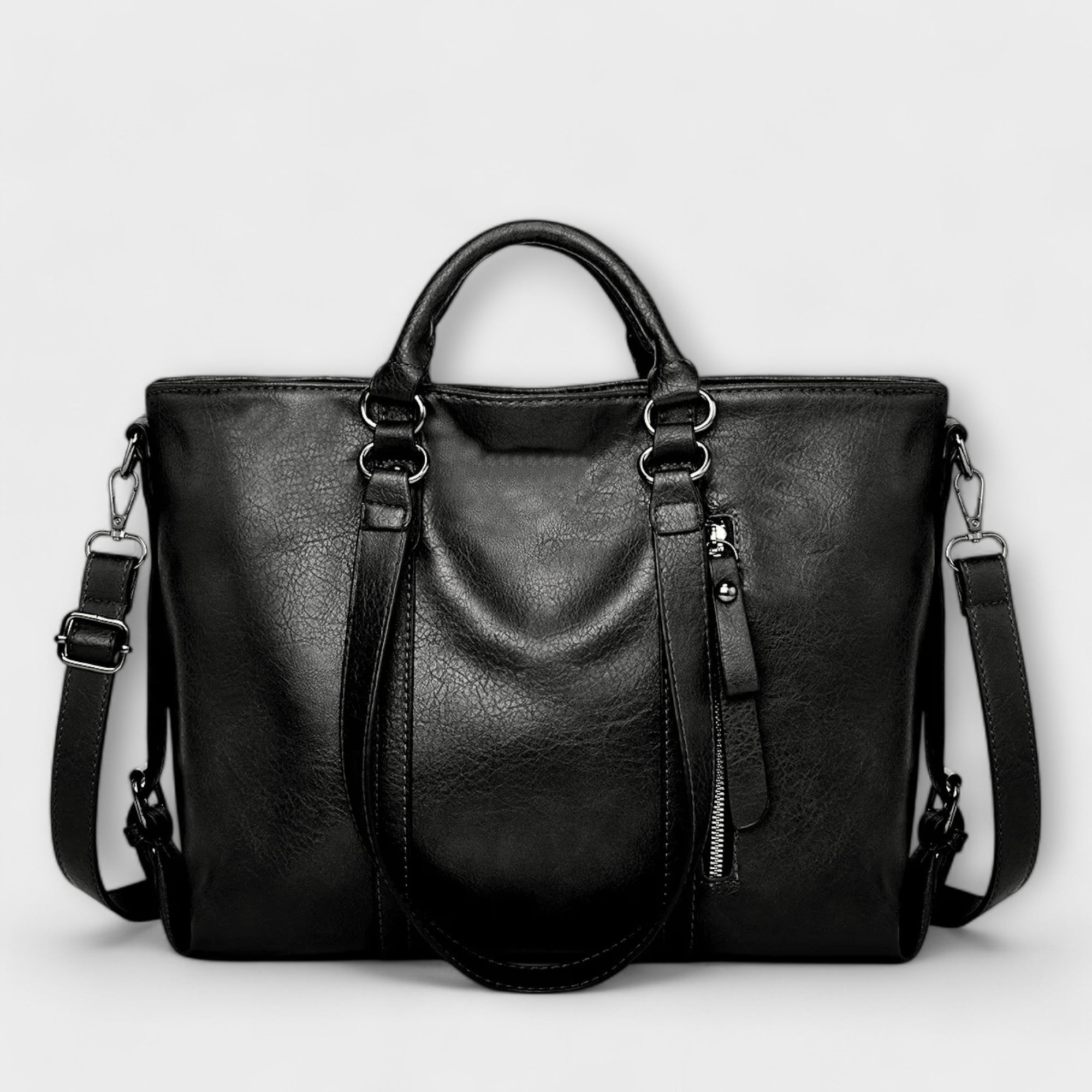 Léora. - Large Leather Bag