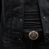 Freddie | Premium Leather Jacket in Motorcycle Style