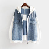 Flurina | Denim Jacket with Hood